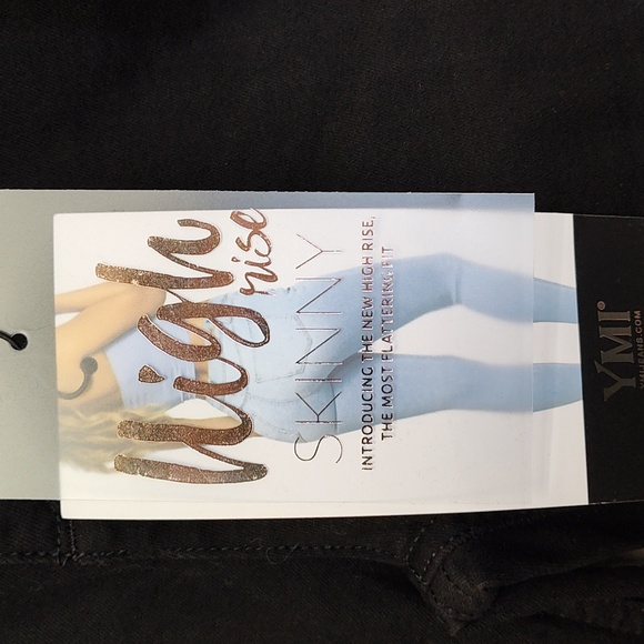 High rise black skinny jeans - Picture 4 of 6